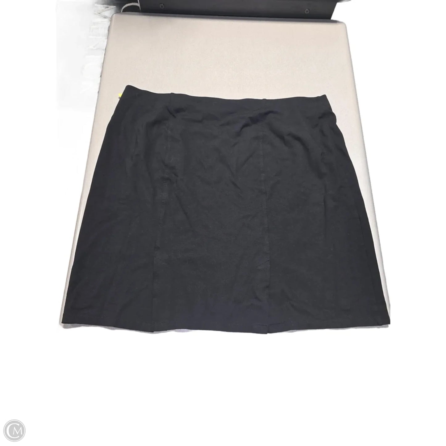 Skirt Mini & Short By Cato In Black, Size: 3x