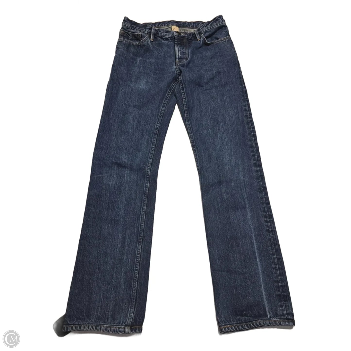 Jeans Luxury Designer By Burberry In Blue Denim, Size: 6