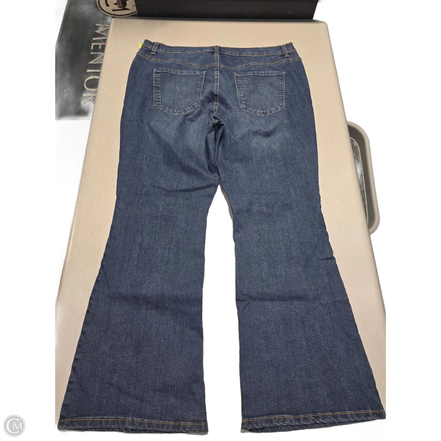 Jeans Boot Cut By Gloria Vanderbilt In Blue Denim, Size: 16