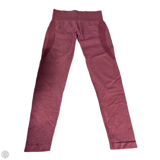 Athletic Leggings By Cmf In Pink, Size: L