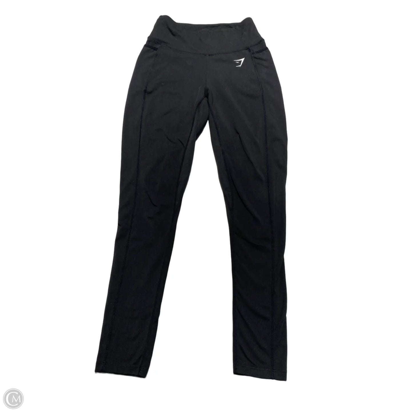 Athletic Leggings By Gym Shark In Black, Size: M