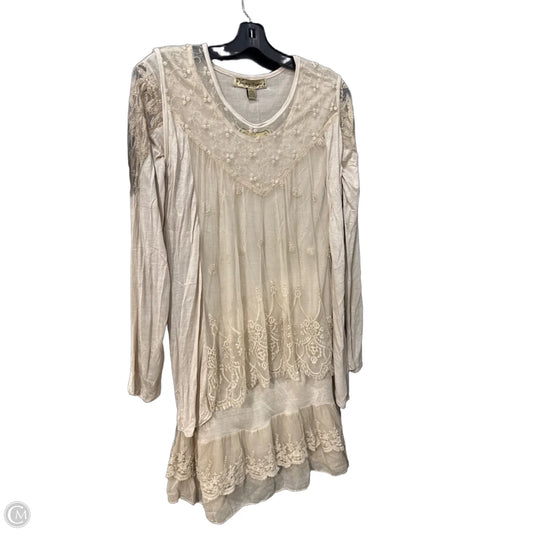 Dress Casual Short By Cme In Tan, Size: S