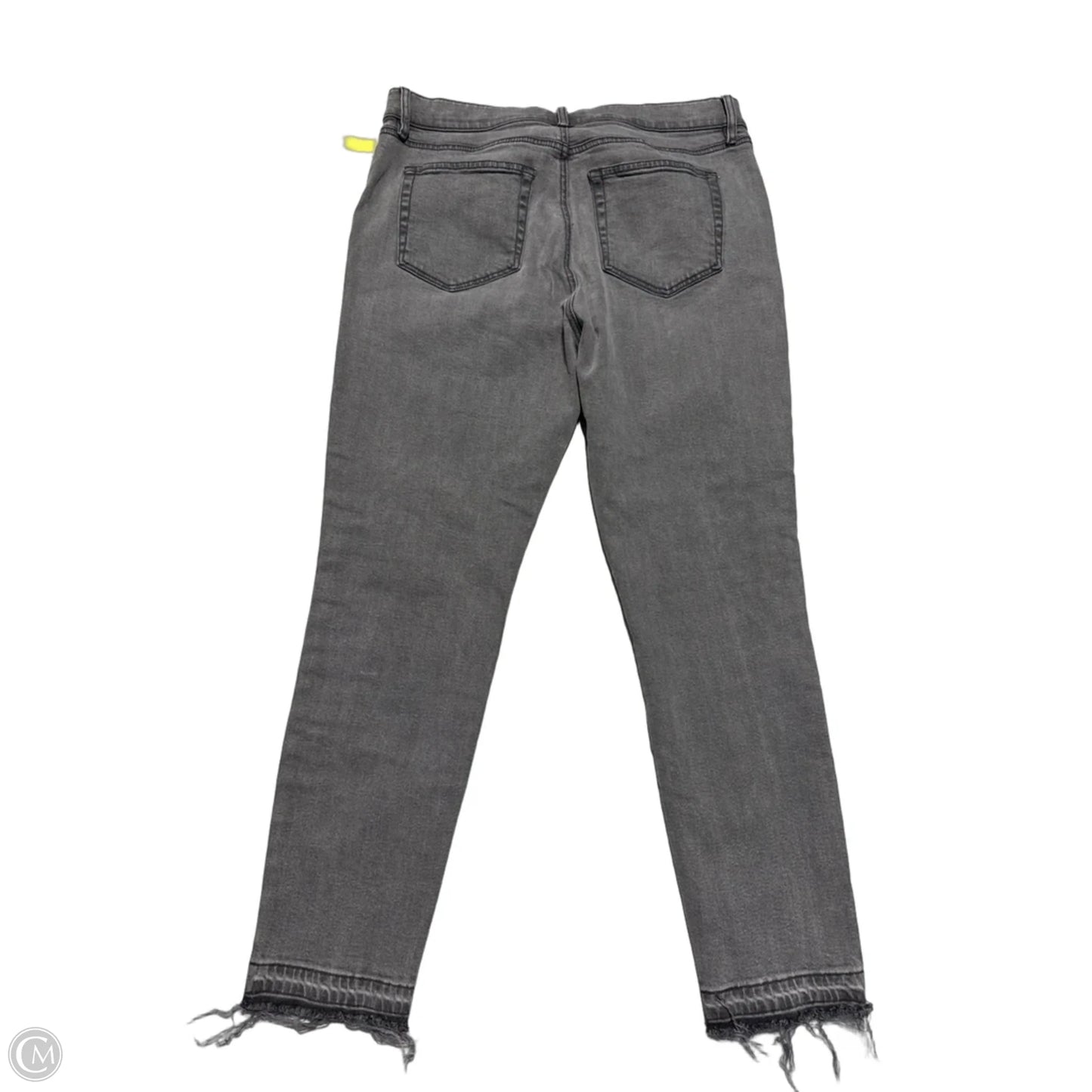 Jeans Skinny By Loft In Grey Denim, Size: 8