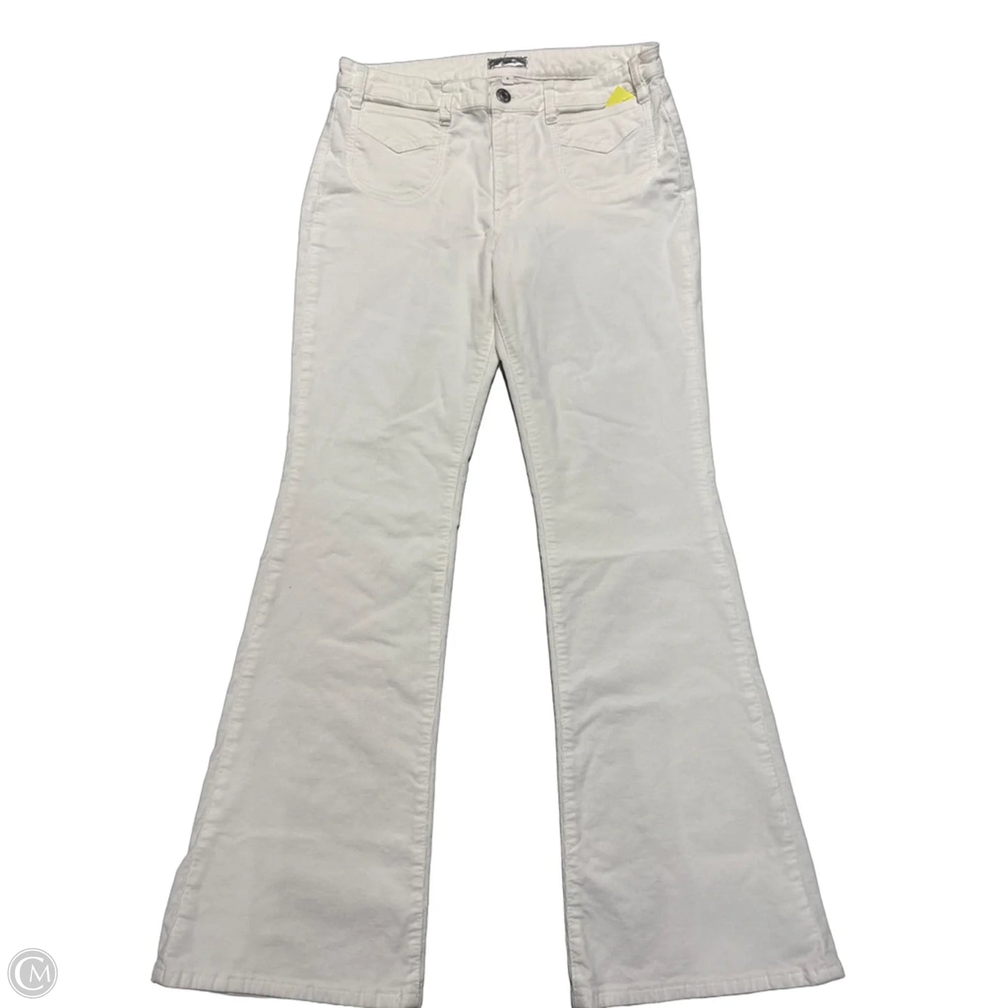 Pants Corduroy By Kut In White, Size: 10