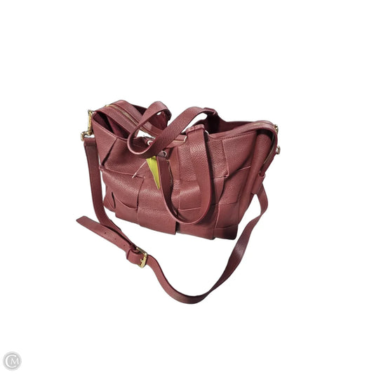 Crossbody Leather By Cmc, Size: Large