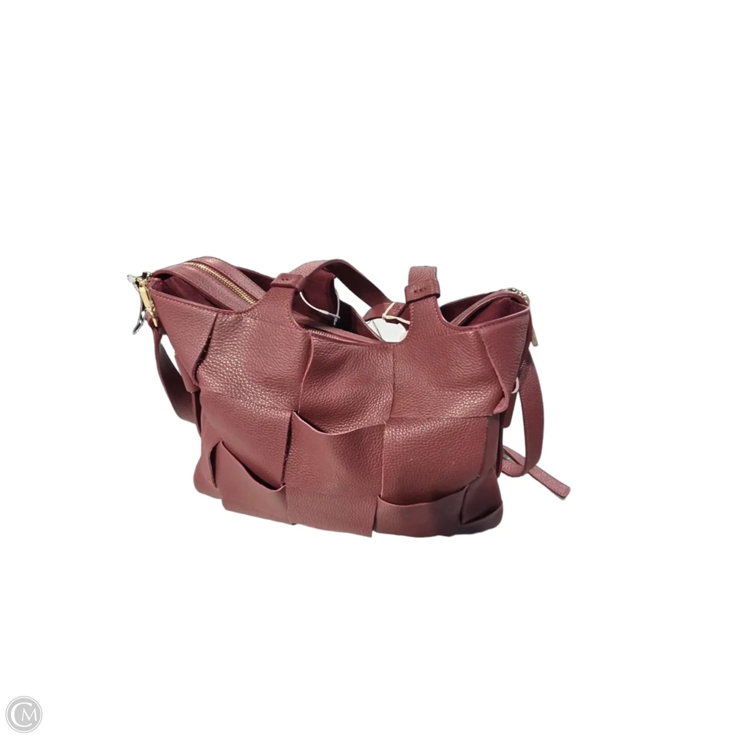 Crossbody Leather By Cmc, Size: Large