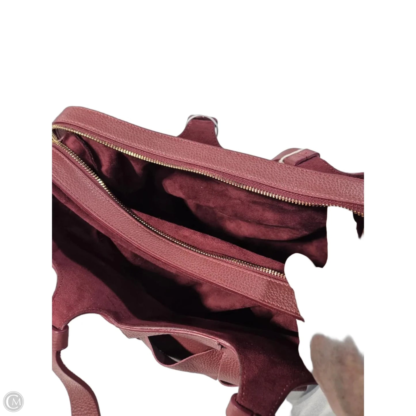 Crossbody Leather By Cmc, Size: Large