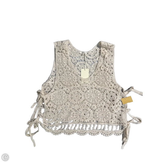 Tank Top By La Miel In Cream, Size: L
