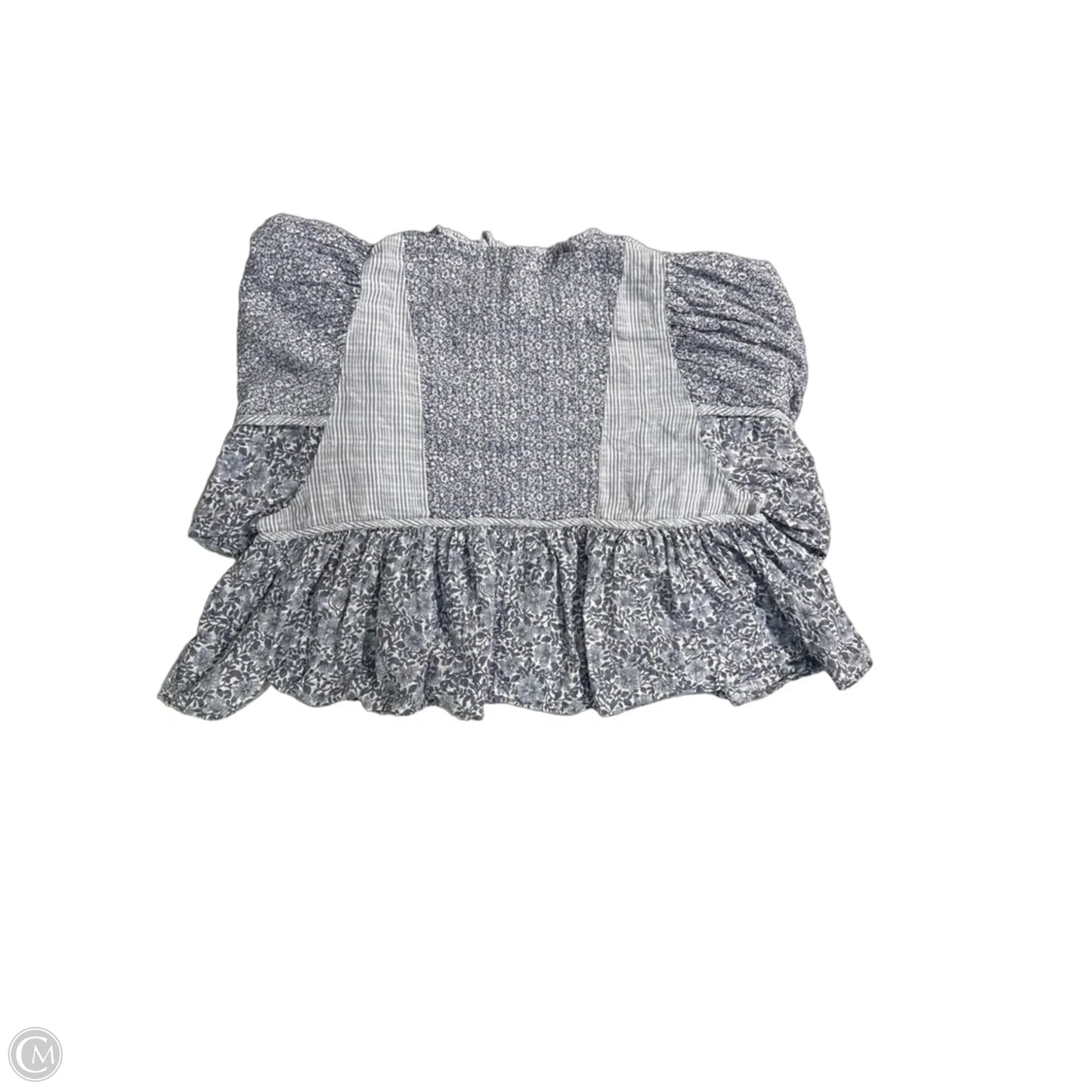 Top Long Sleeve By American Eagle In Blue, Size: L