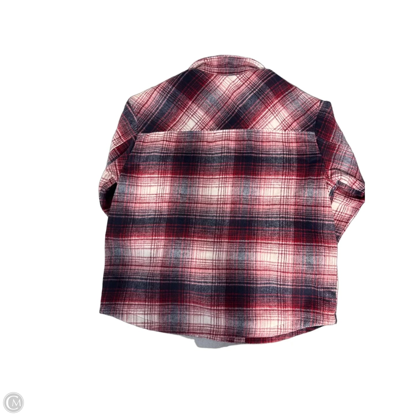Jacket Shirt By Levis In Plaid Pattern, Size: Xl