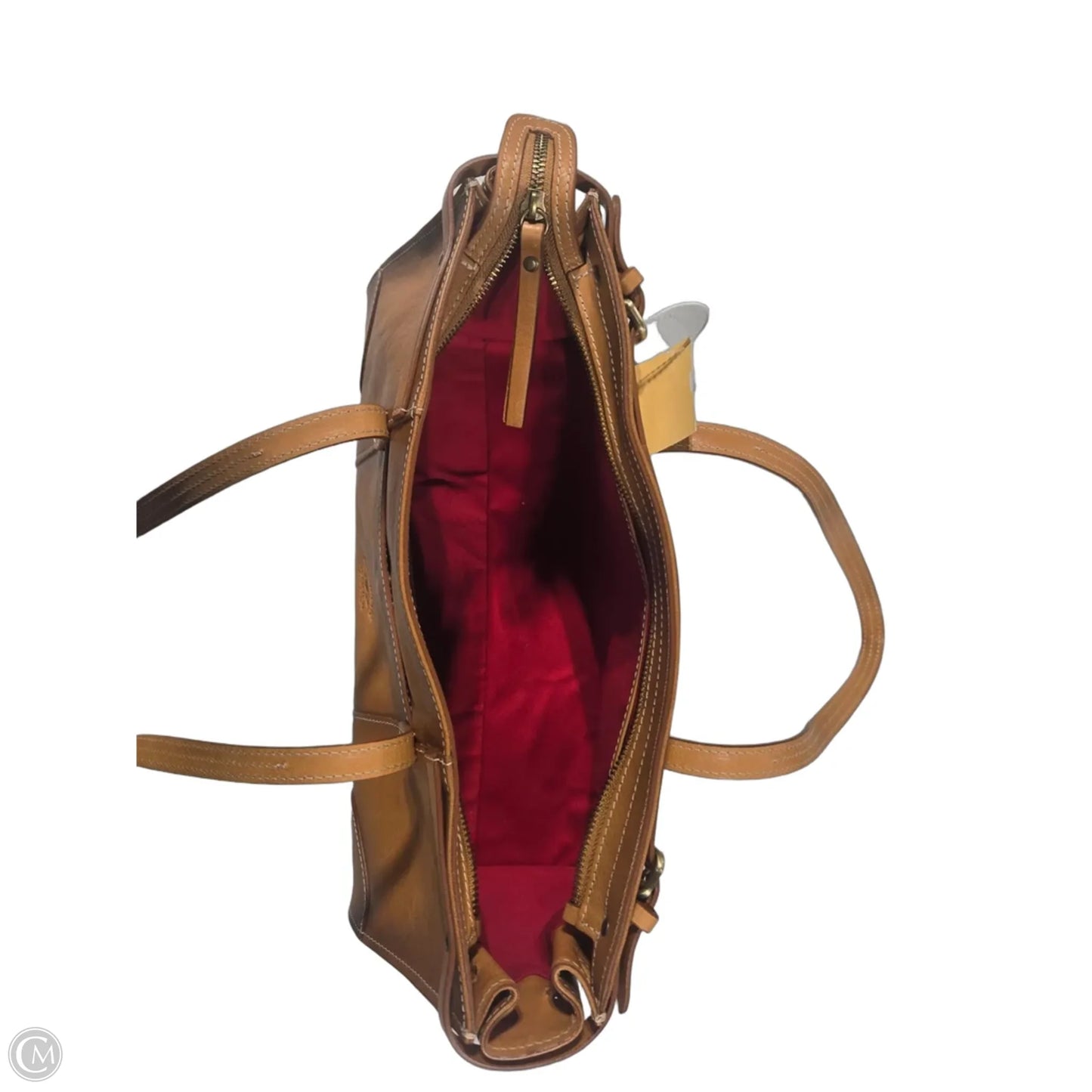 Handbag Leather By Cmb, Size: Large