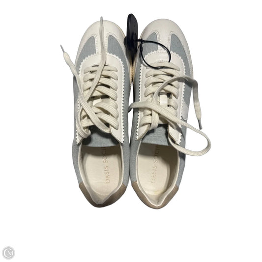 Shoes Flats By Oasis Society In Blue & White, Size: 9