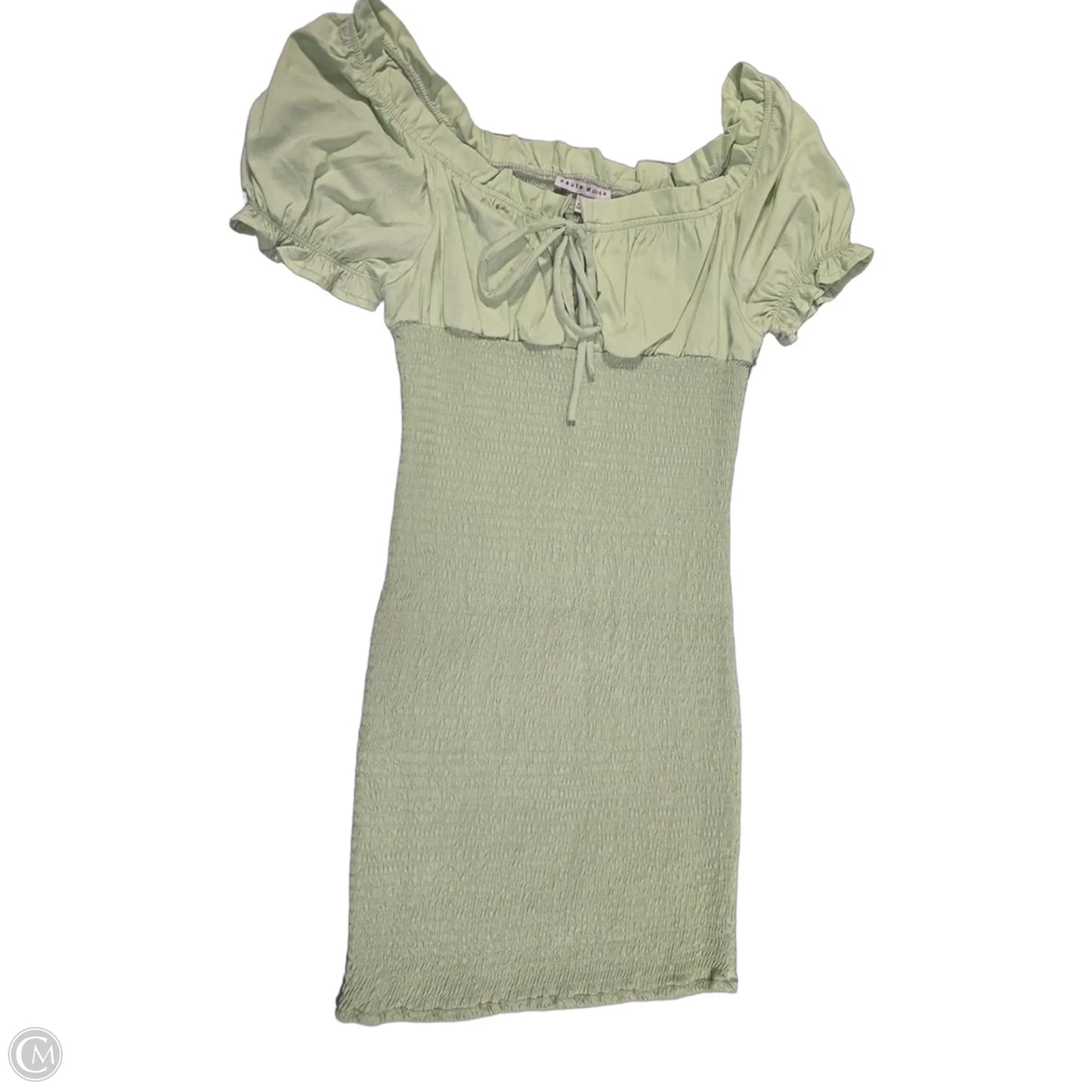 Dress Casual Short By Haute Monde In Green, Size: S