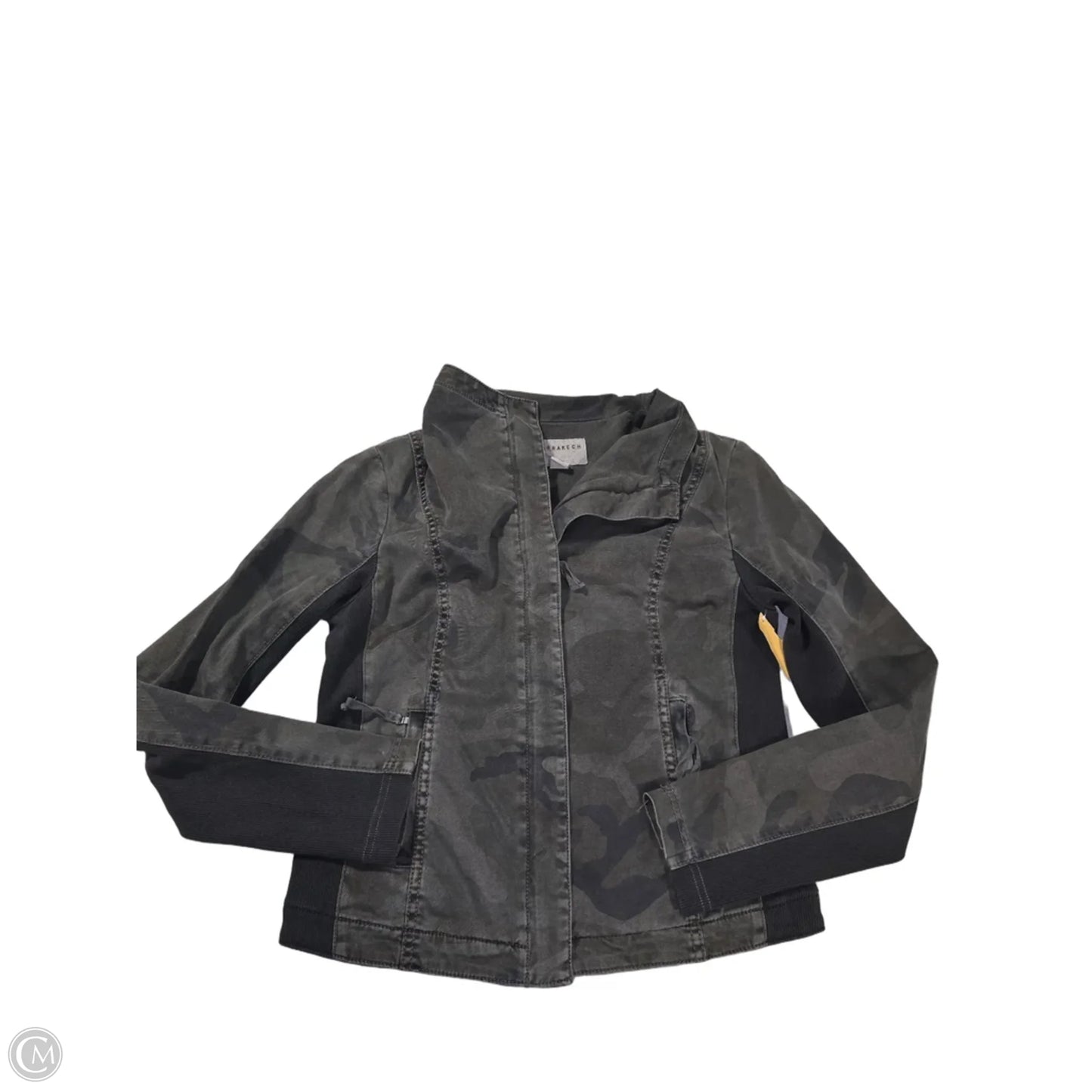 Jacket Moto By Marrakech In Camouflage Print, Size: S