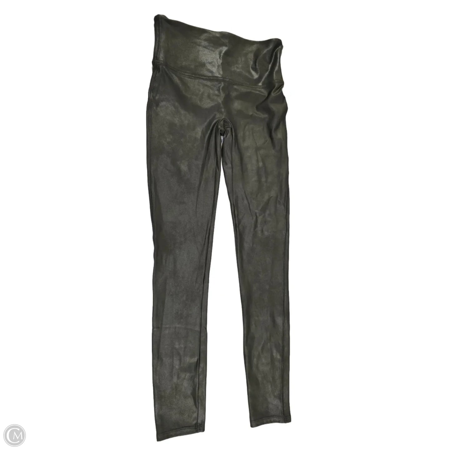 Pants Leggings By Spanx In Green, Size: M