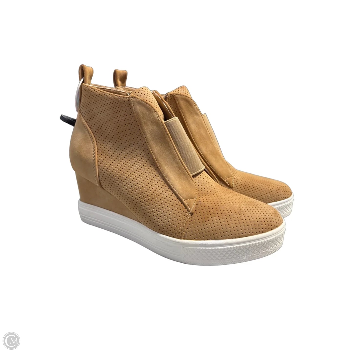 Boots Ankle Heels By Cdc In Tan, Size: 8
