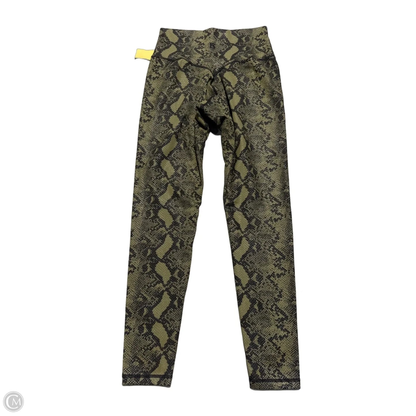 Athletic Leggings By Cmb In Snakeskin Print, Size: M