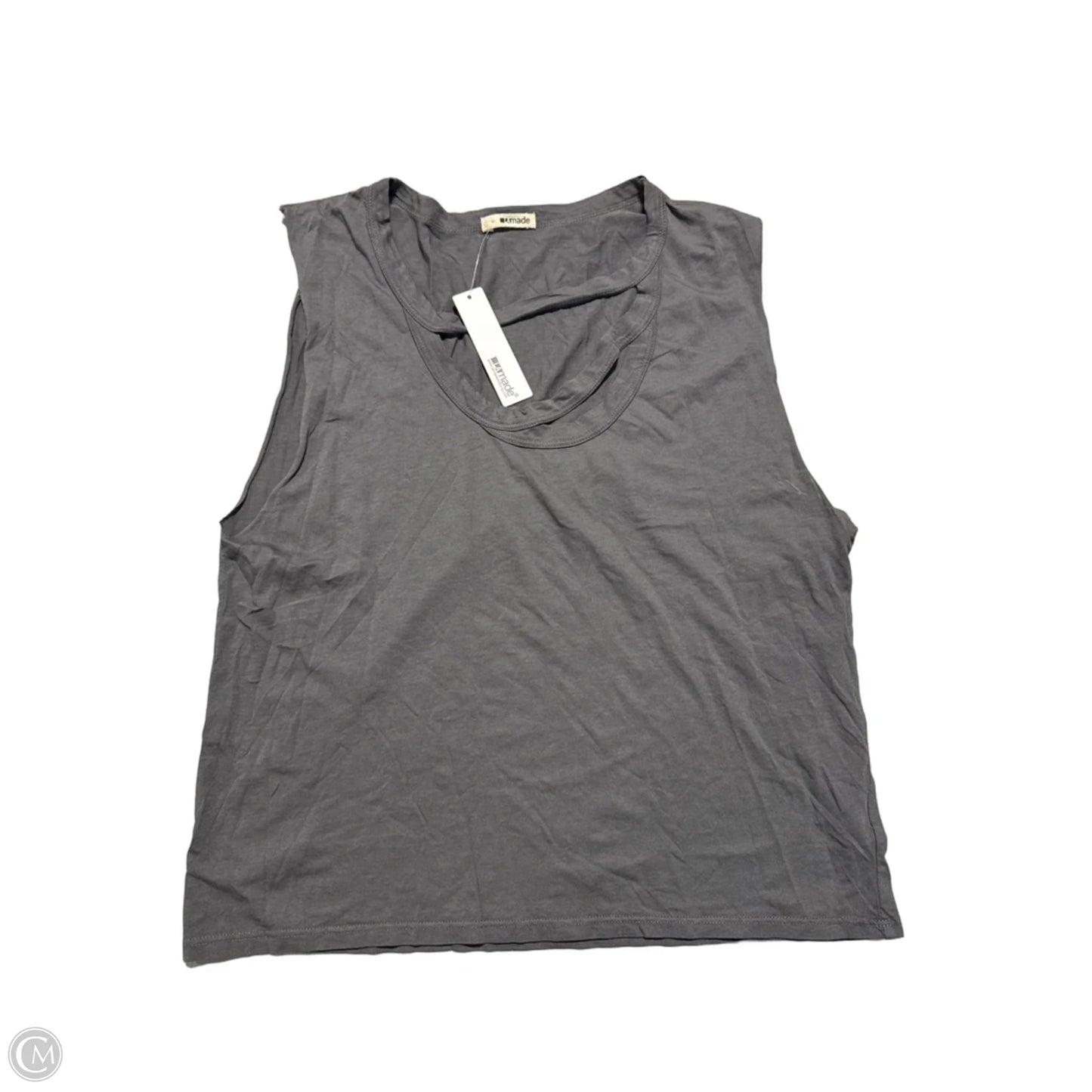 Tank Top By La Made In Grey, Size: Xs