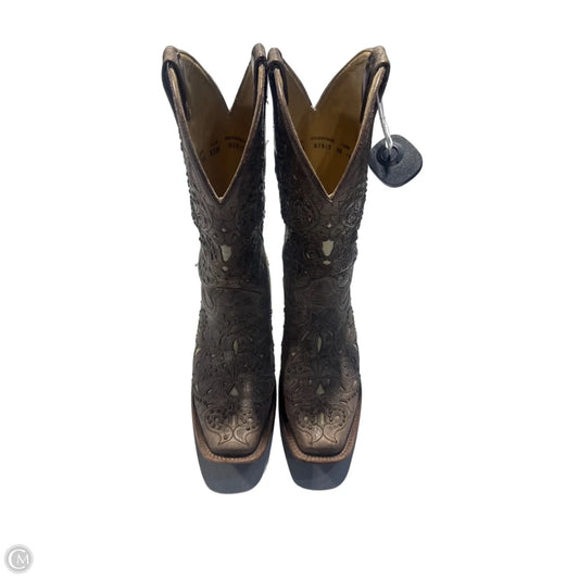 Boots Western By Corral In Brown, Size: 8.5