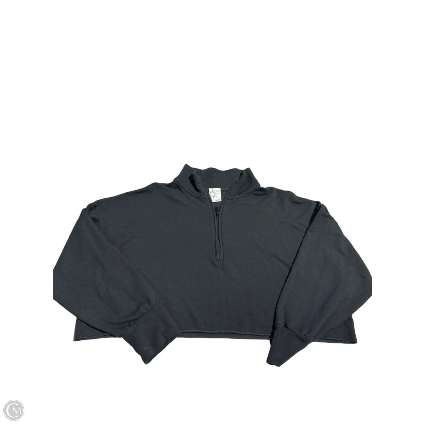 Top Long Sleeve By Offline By Aerie In Black, Size: L