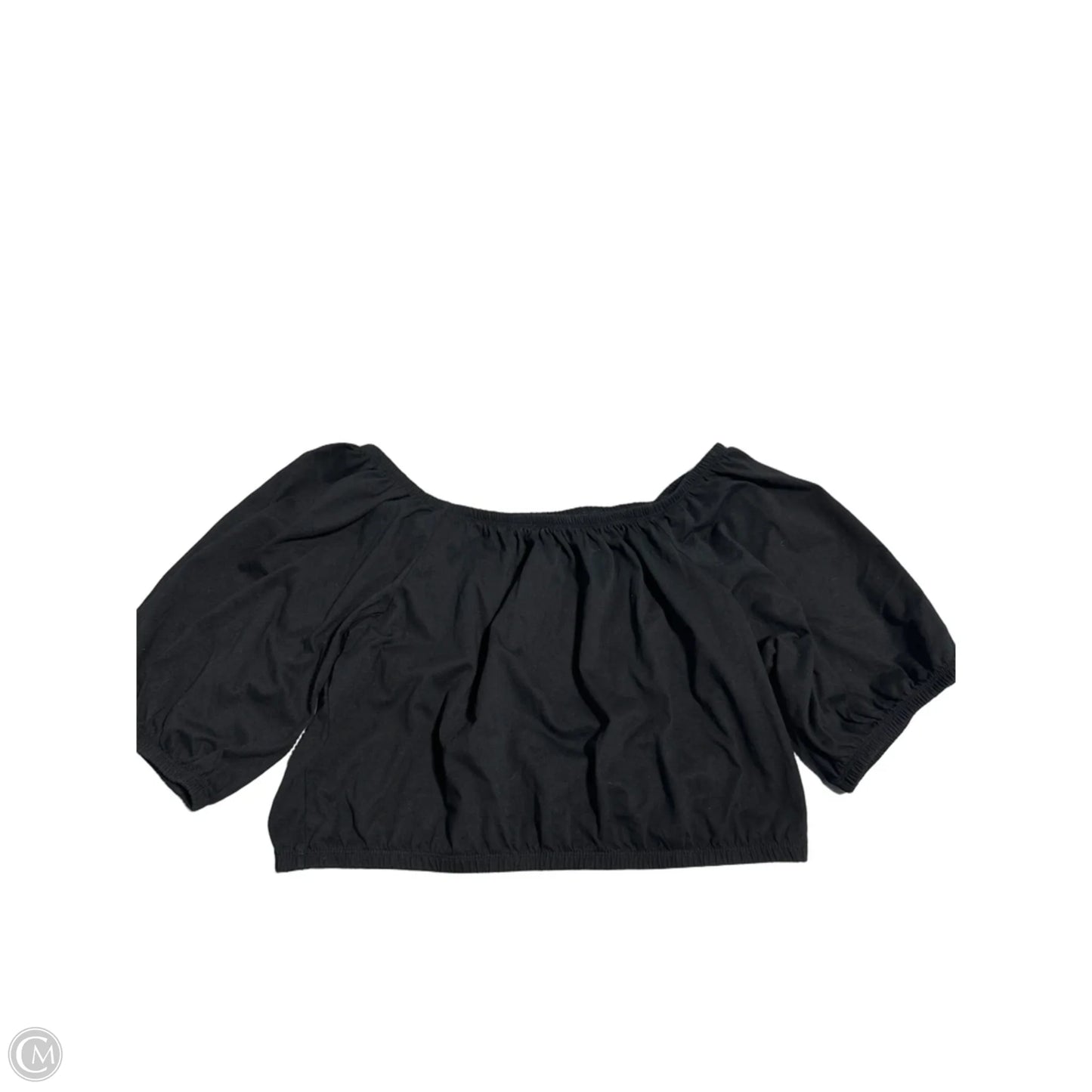 Top Short Sleeve By Old Navy In Black, Size: Xl