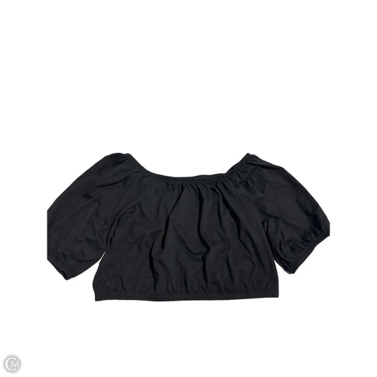 Top Short Sleeve By Old Navy In Black, Size: Xl