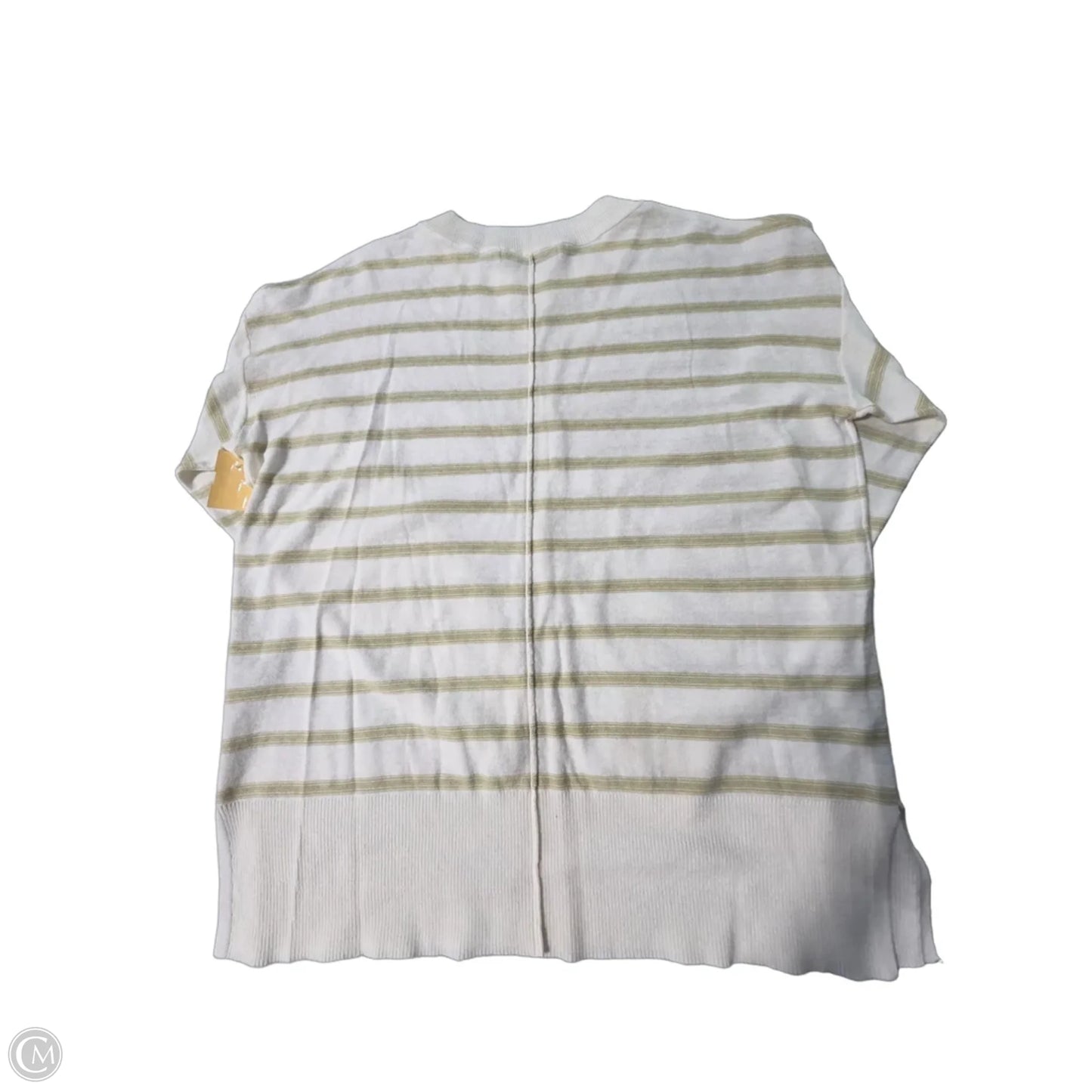 Top Long Sleeve By Be Cool In Striped Pattern, Size: L
