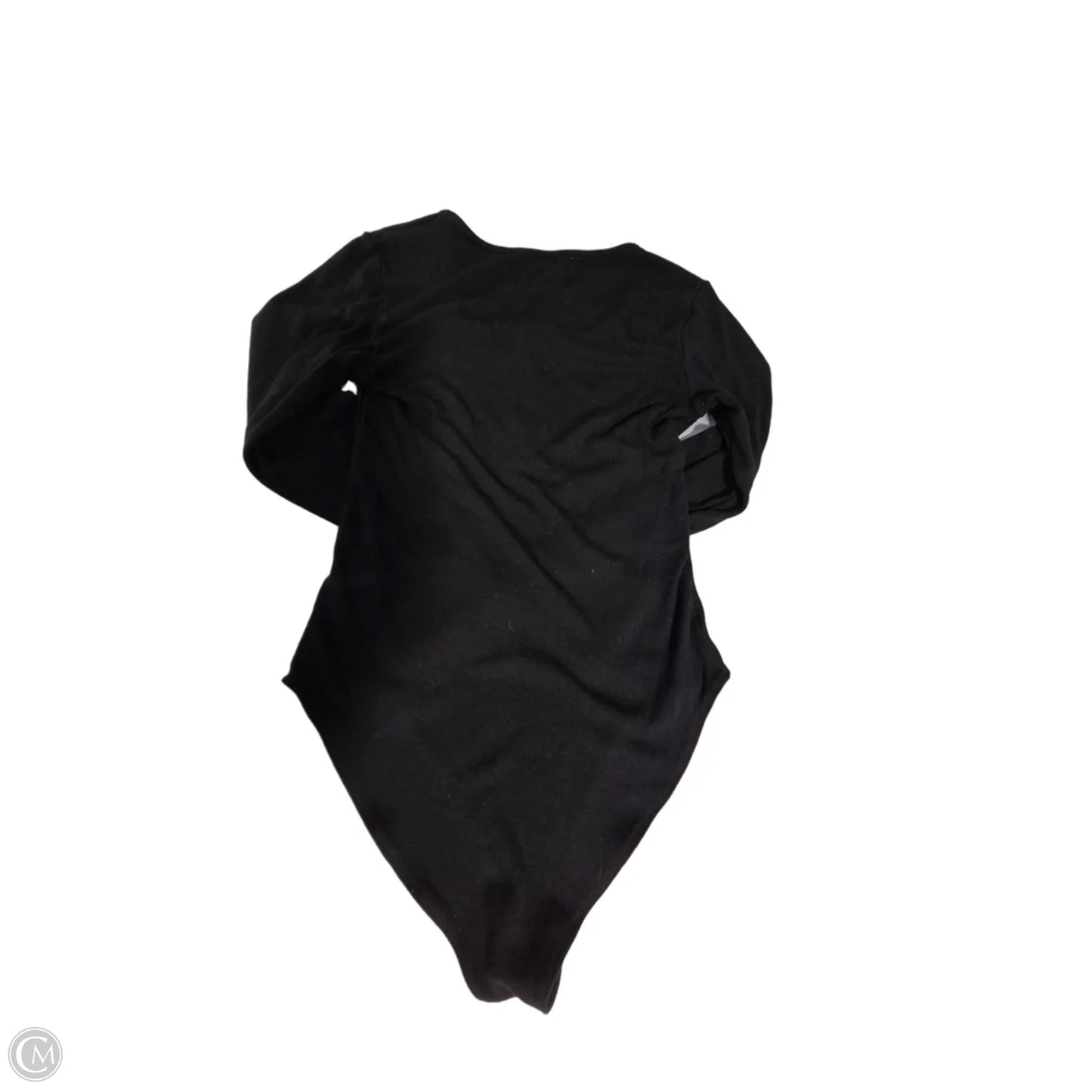 Top Long Sleeve By Mangopop In Black, Size: S