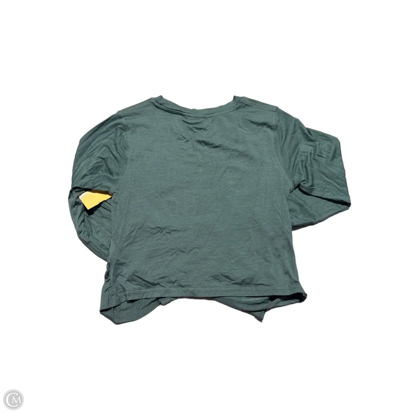 Top Long Sleeve Basic By Mono B In Green, Size: S