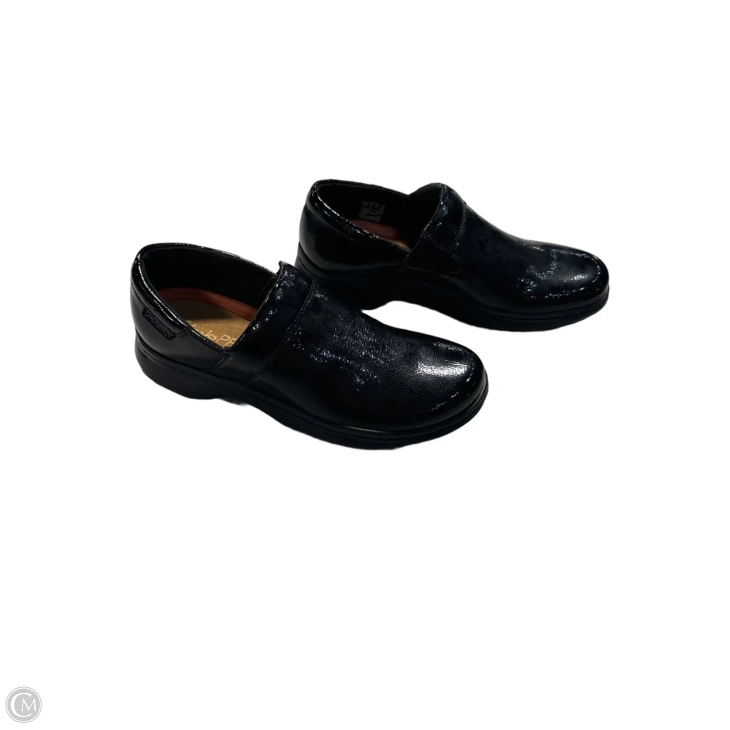Shoes Flats By Clarks In Black, Size: 9