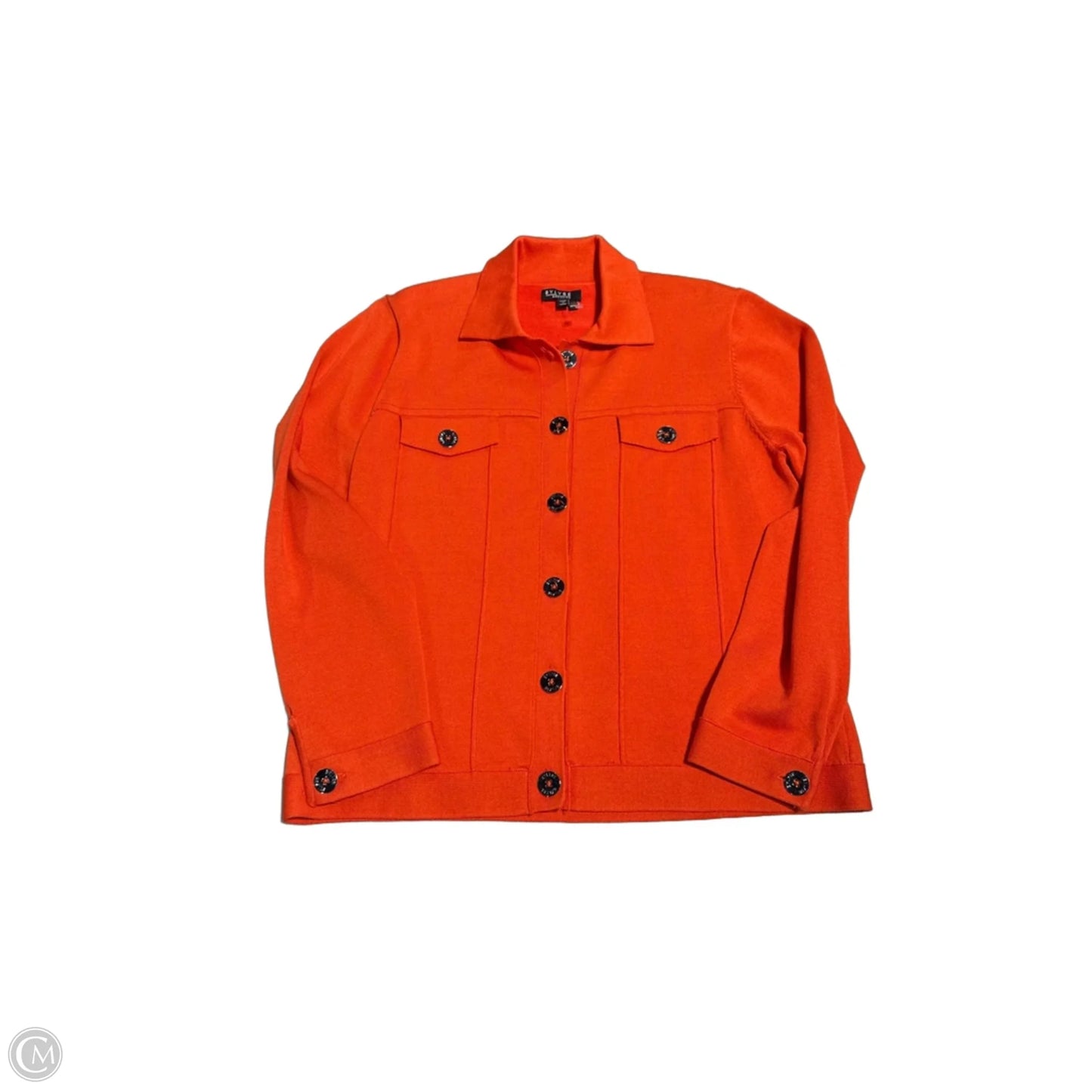 Sweater By Cmb In Orange, Size: M