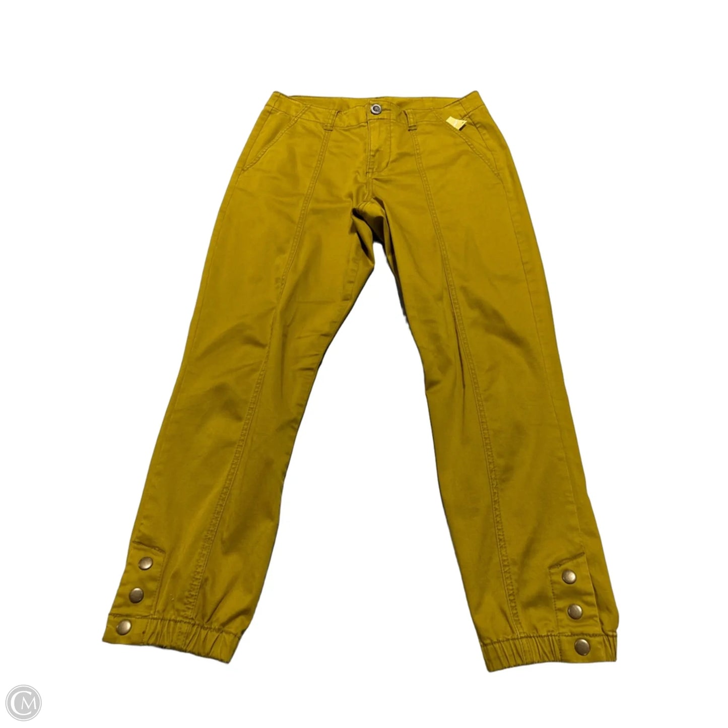 Pants Chinos & Khakis By Cabi In Yellow, Size: 4