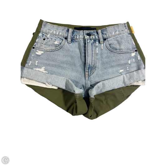 Shorts Luxury Designer By Alexander Wang In Blue Denim, Size: 0