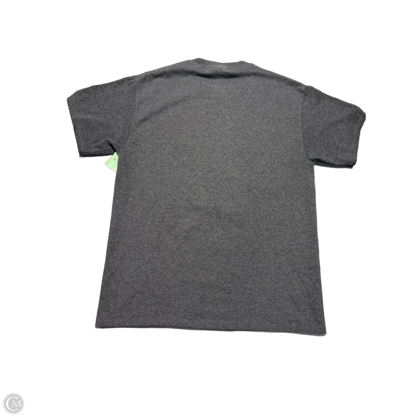 Top Short Sleeve By Cme In Grey, Size: M