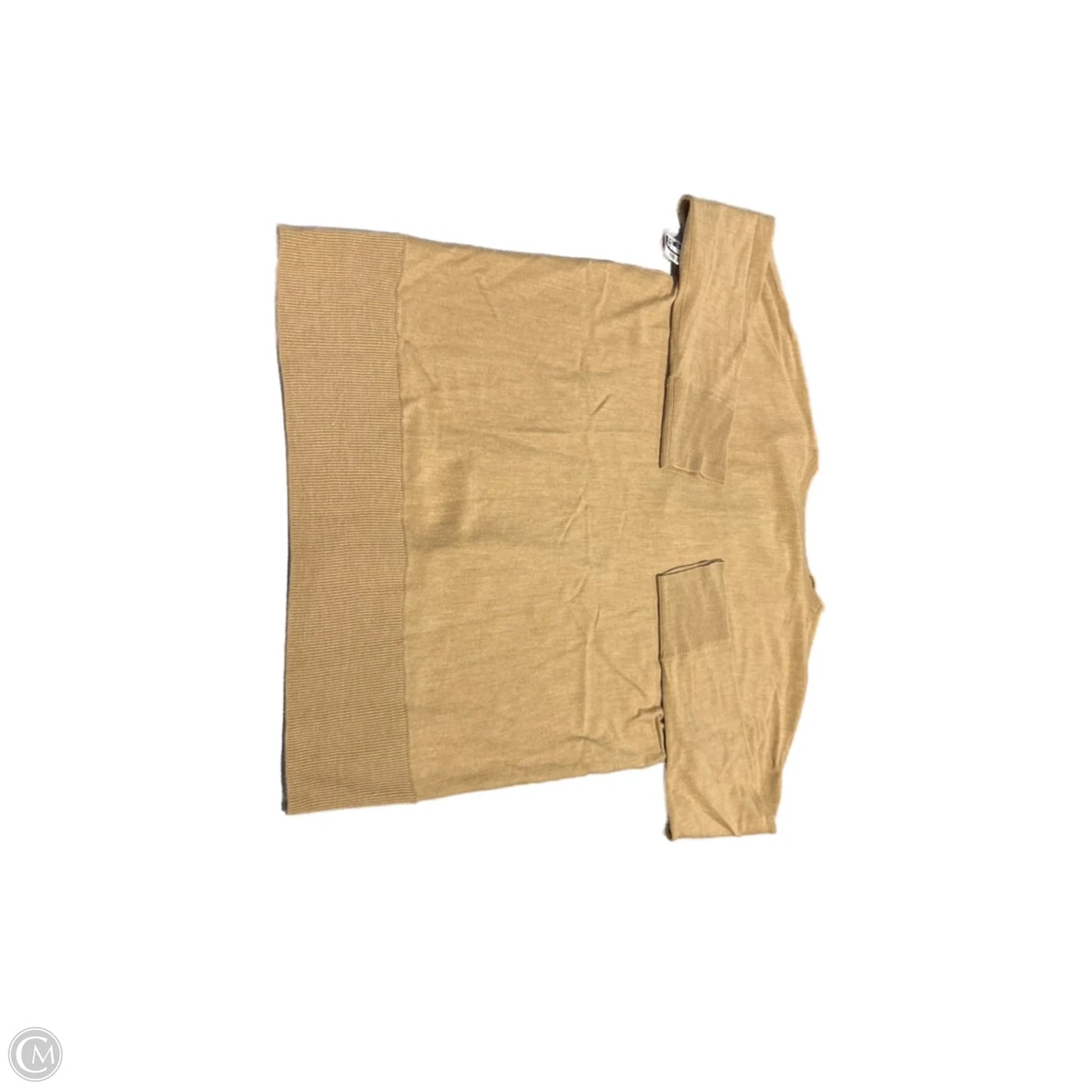 Sweater By Talbots In Tan, Size: 1x