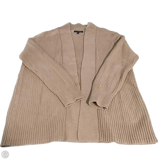 Cardigan By Banana Republic In Tan, Size: L