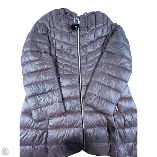 Coat Puffer & Quilted By Chicos In Mauve, Size: L
