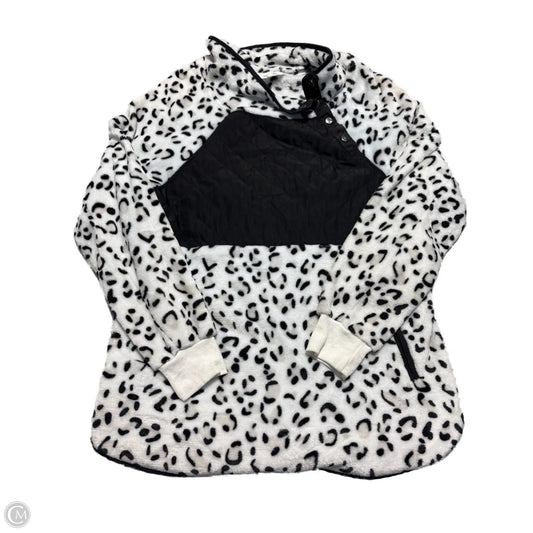 Jacket Fleece By Amaryllis In Animal Print, Size: L