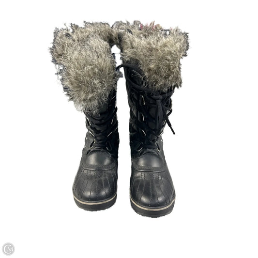 Boots Snow By Sorel In Black, Size: 9