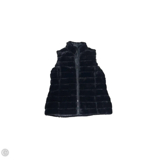 Vest Faux Fur & Sherpa By Cme In Black, Size: L