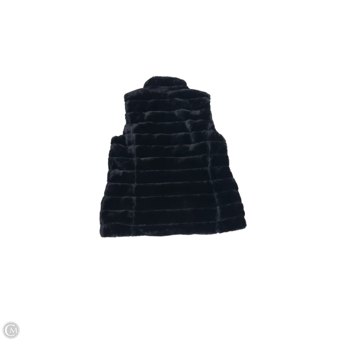 Vest Faux Fur & Sherpa By Cme In Black, Size: L
