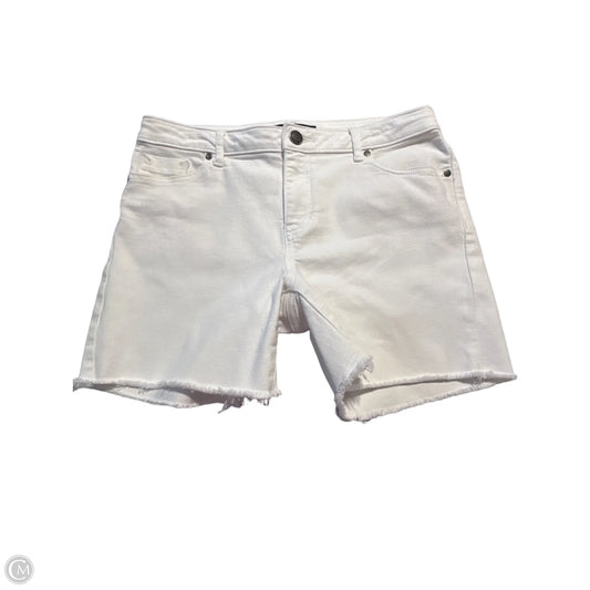 Shorts By Simply Vera In White Denim, Size: 6