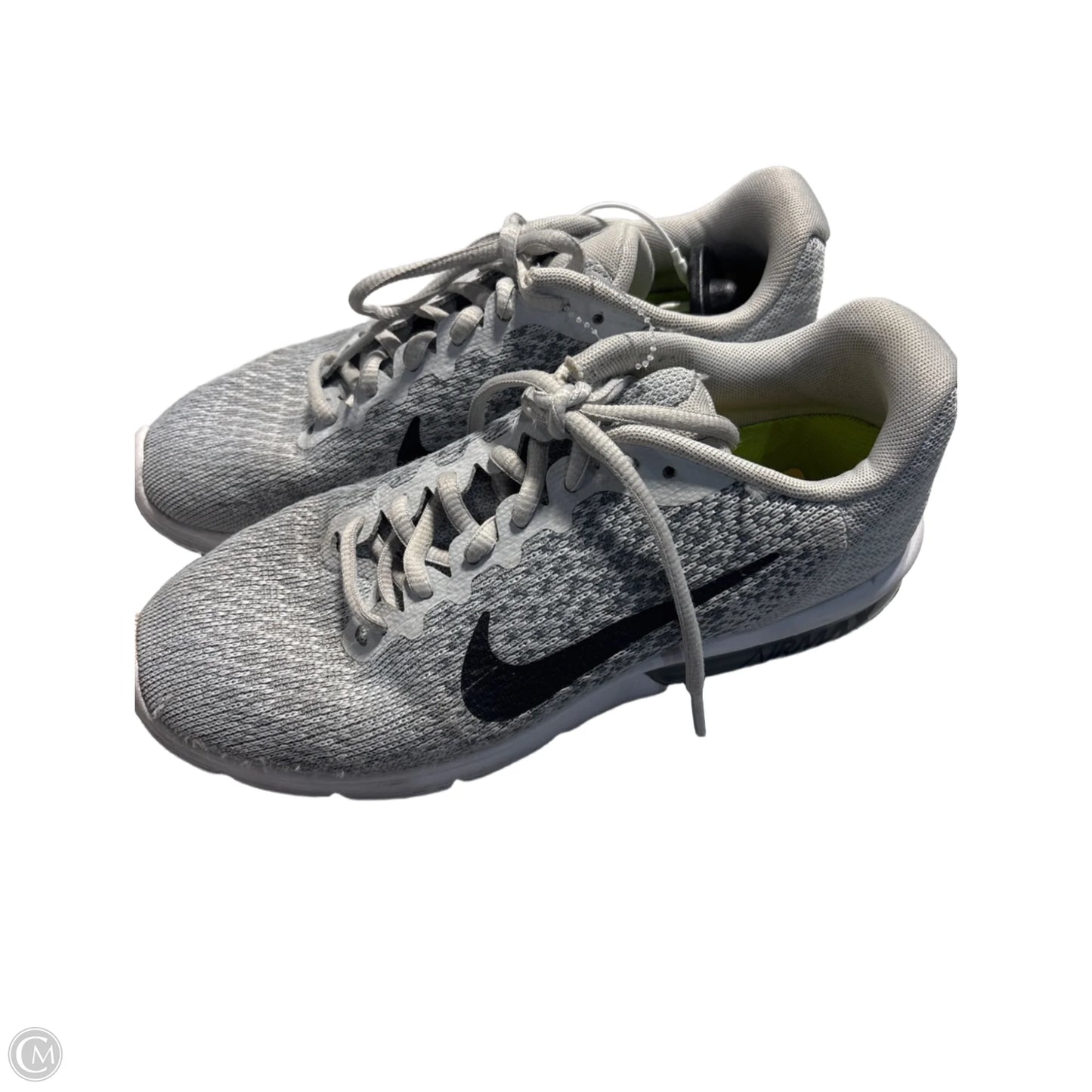 Shoes Athletic By Nike In Silver, Size: 8