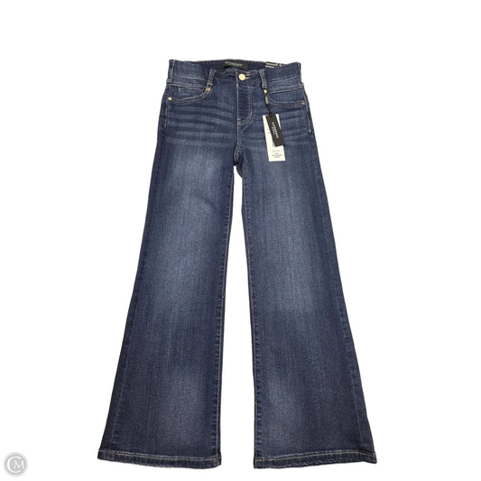 Jeans Straight By Liverpool In Blue Denim, Size: 2