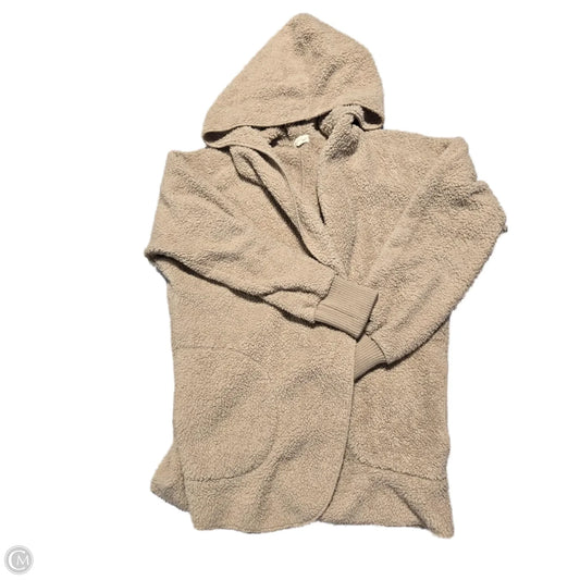 Jacket Faux Fur & Sherpa By Hem & Thread In Tan, Size: Osfm