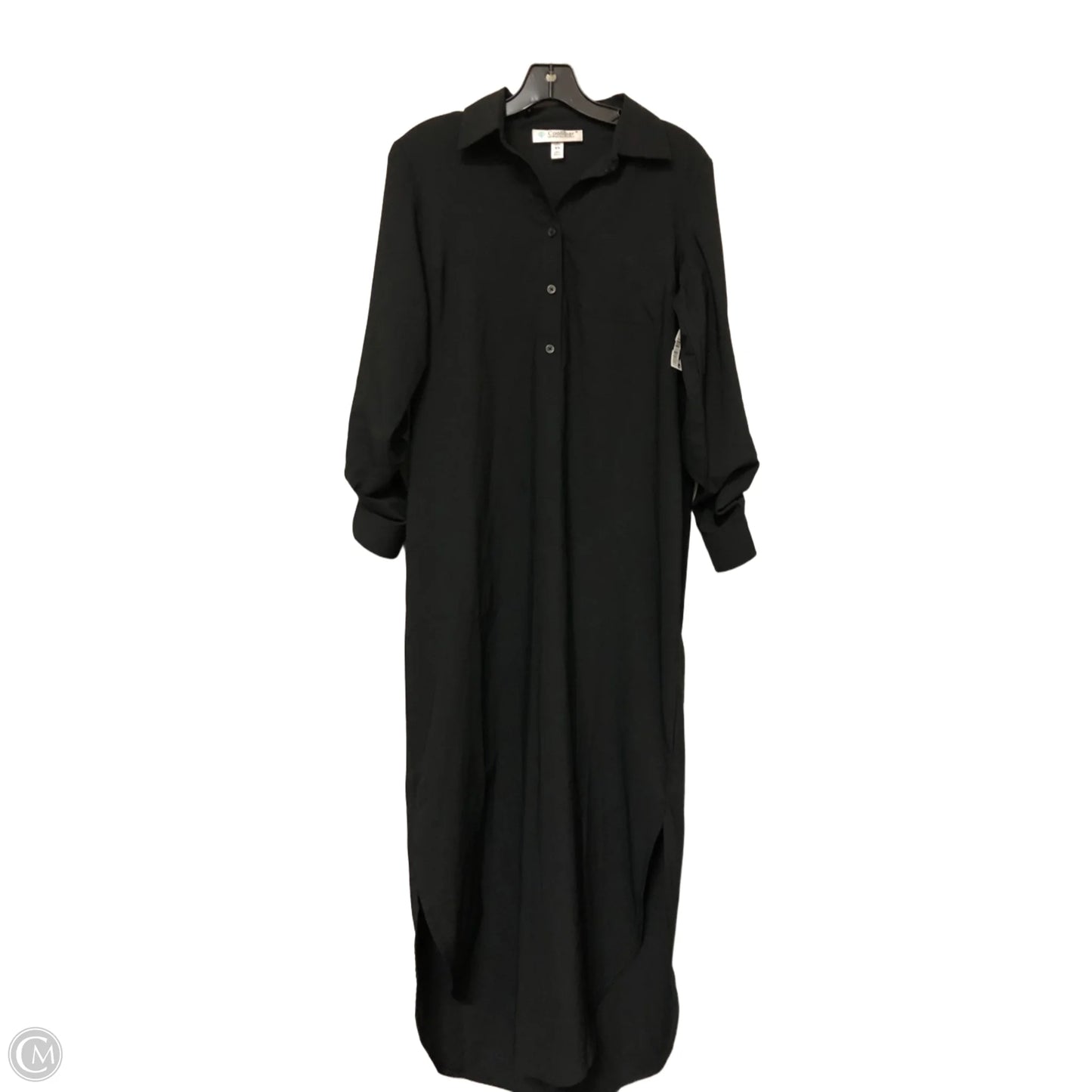Dress Casual Maxi By Coolibar In Black, Size: Xs