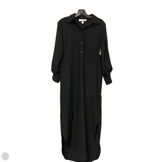 Dress Casual Maxi By Coolibar In Black, Size: Xs