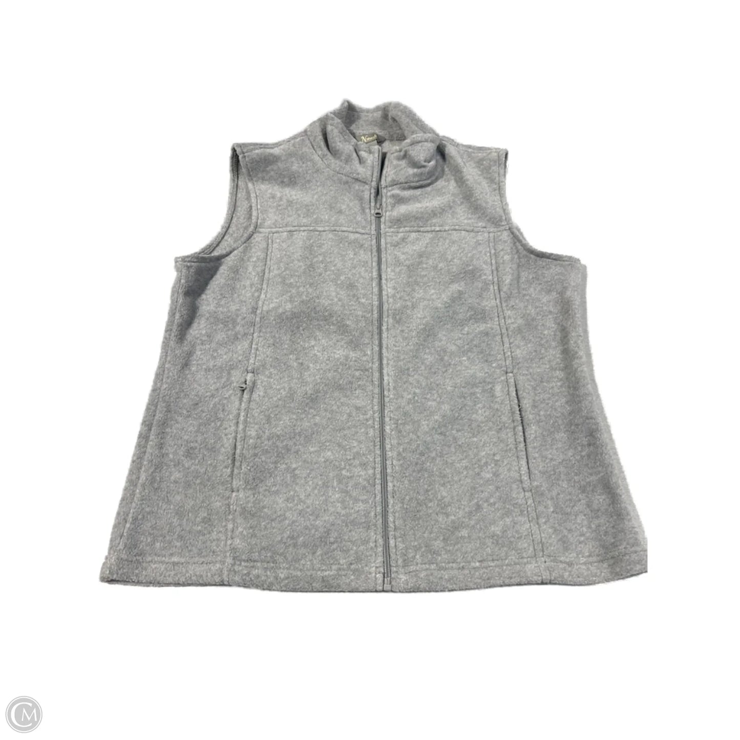 Vest Other By Natural Reflections In Grey, Size: L