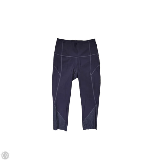 Athletic Capris By Lululemon In Purple, Size: 4