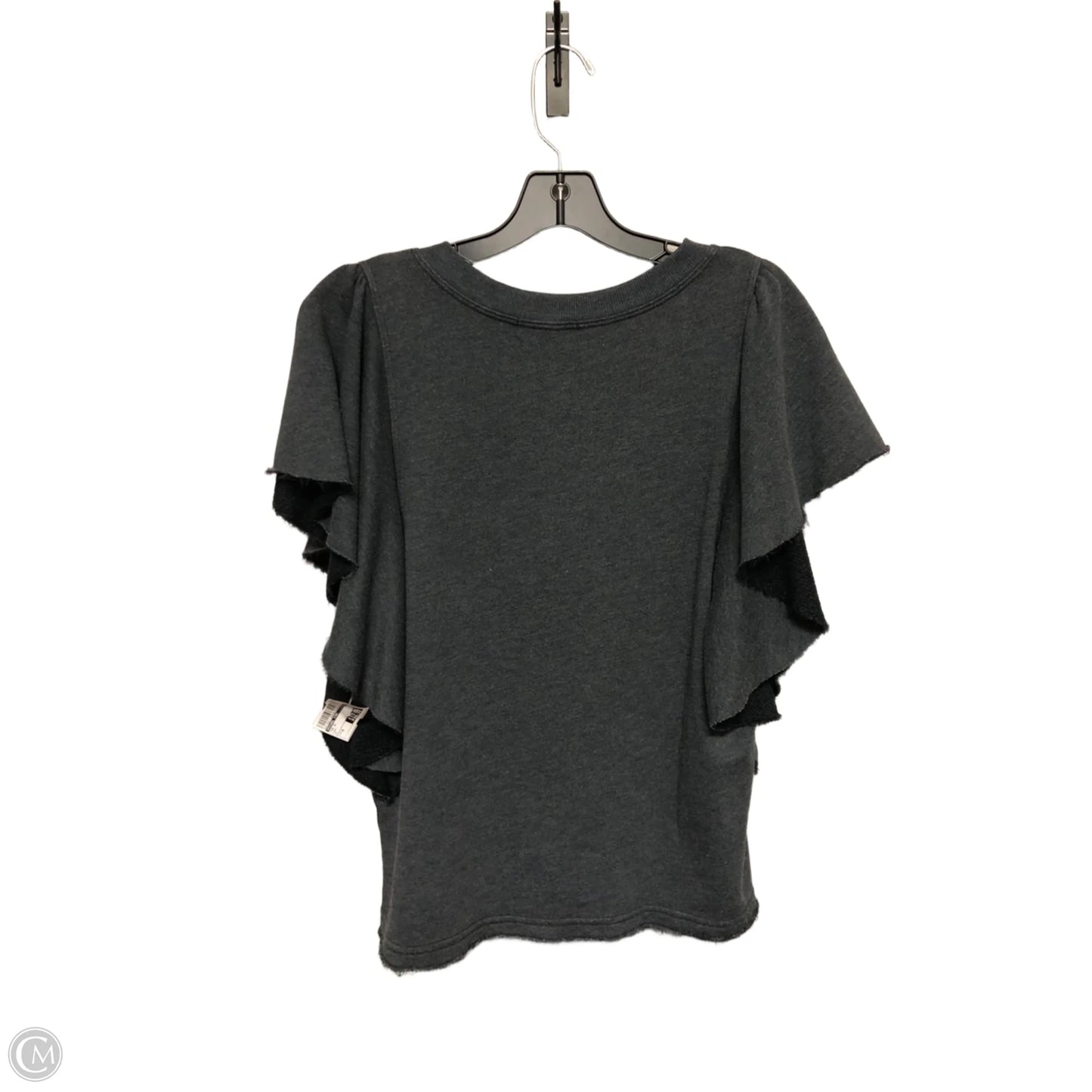 Top Short Sleeve By Michael Stars In Grey, Size: M